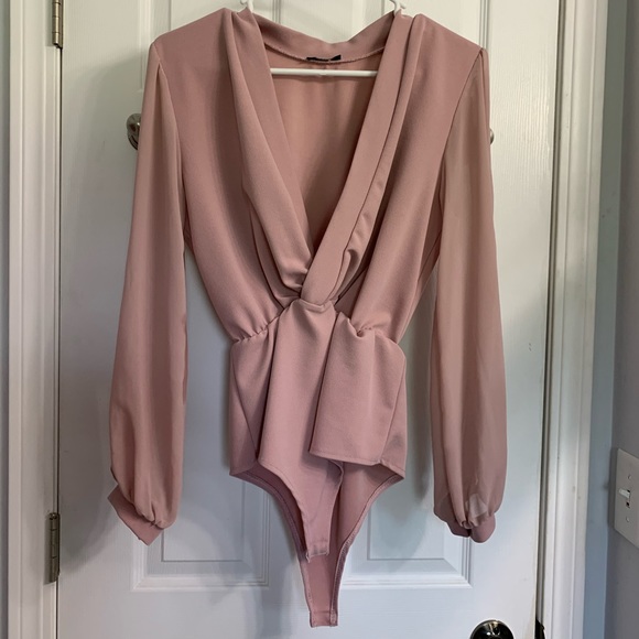 Rose color bodysuit - Picture 1 of 2